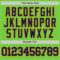 Custom Neon Green Navy-Orange Authentic Basketball Jersey