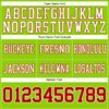 Custom Neon Green Red-White Authentic Football Jersey