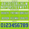 Custom Neon Green Royal-White Authentic Football Jersey