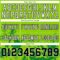 NeonGreen0339-3 Custom Neon Green Black Grass Green-White 3D Pattern Splash Authentic Football Jersey