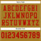 OldGold0011-3 Custom Old Gold Red Mesh Authentic Football Jersey