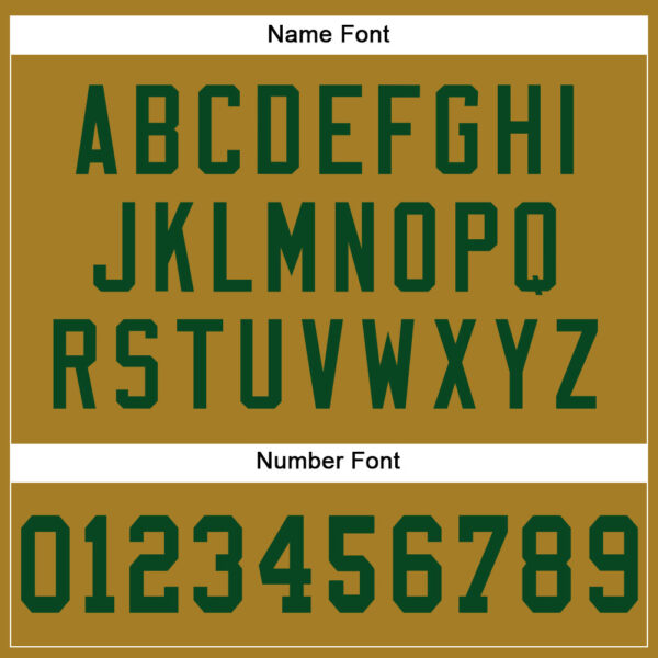 Custom Old Gold Green Mesh Authentic Football Jersey