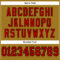 OldGold0019-3 Custom Old Gold Red-Black Mesh Authentic Football Jersey