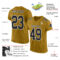 OldGold0039-1_0e09ff99-615a-4bda-84ef-82c8b5364ef8 Custom Old Gold Black-White Mesh Authentic Football Jersey