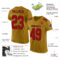 OldGold0040-1_0e2c0cc9-5689-4854-bcdc-fc4a647253a5 Custom Old Gold Red-Black Mesh Authentic Football Jersey