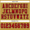 OldGold0058-3 Custom Old Gold Red-Navy Mesh Authentic Football Jersey