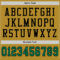 Custom Old Gold Kelly Green-Black Mesh Authentic Football Jersey
