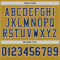 Custom Old Gold Navy-White Mesh Authentic Football Jersey