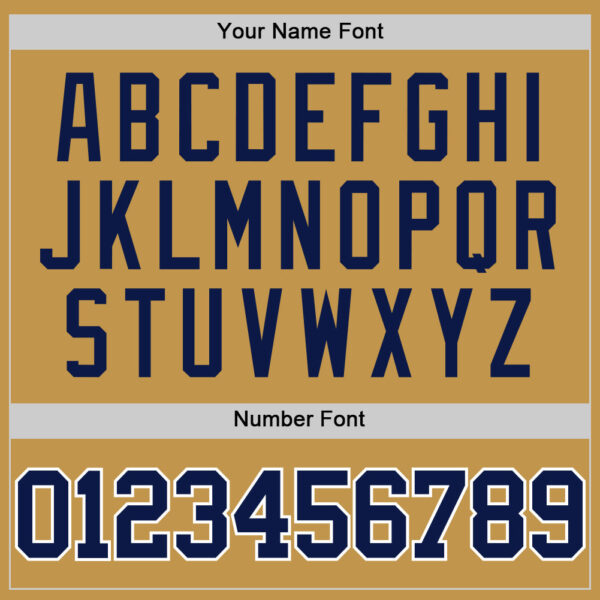 Custom Old Gold Navy-White Authentic Basketball Jersey