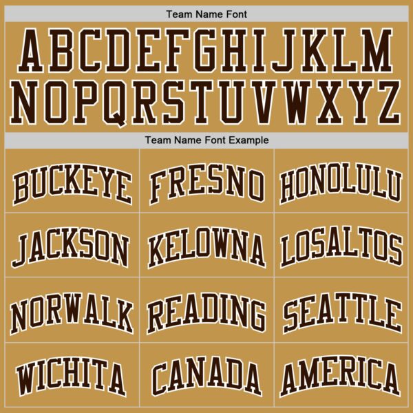 Custom Old Gold Brown-White Authentic Basketball Jersey