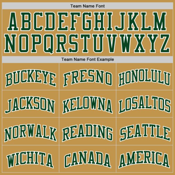 Custom Old Gold Green-White Authentic Basketball Jersey