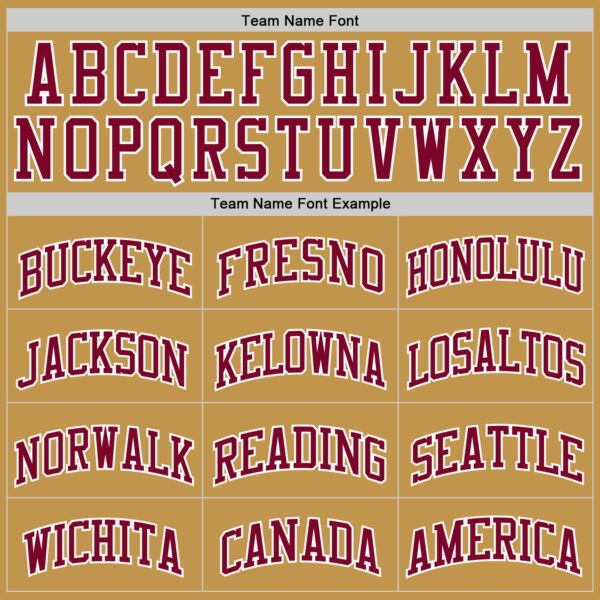 Custom Old Gold Maroon-White Authentic Basketball Jersey