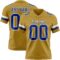 OldGold0164 Custom Old Gold Royal-White Authentic Football Jersey