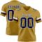 OldGold0165 Custom Old Gold Navy-White Authentic Football Jersey