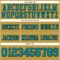 Custom Old Gold Teal-Black Authentic Football Jersey