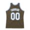 Custom Olive White-Light Blue Authentic Throwback Salute To Service Basketball Jersey