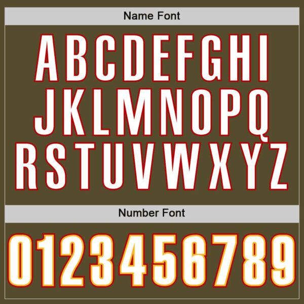 Olive0074-3_5019b2c1-fc80-4c47-97ac-eff2599ca48c Custom Olive White-Gold Mesh Authentic Salute To Service Football Jersey