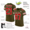 Olive0075-1_777dfd32-99de-4ac3-952d-2797b8b8ec4e Custom Olive Red-White Mesh Authentic Salute To Service Football Jersey