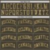 Custom Olive Camo-Old Gold Authentic Throwback Salute To Service  Basketball Jersey