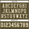 Olive0134-3_e80a01ec-367f-4420-ab17-b428610136a6 Custom Olive Cream Mesh Authentic Salute To Service Football Jersey