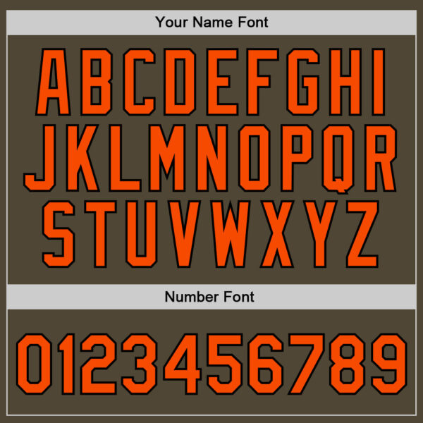 Custom Olive Orange-Black Authentic Throwback Salute To Service Basketball Jersey