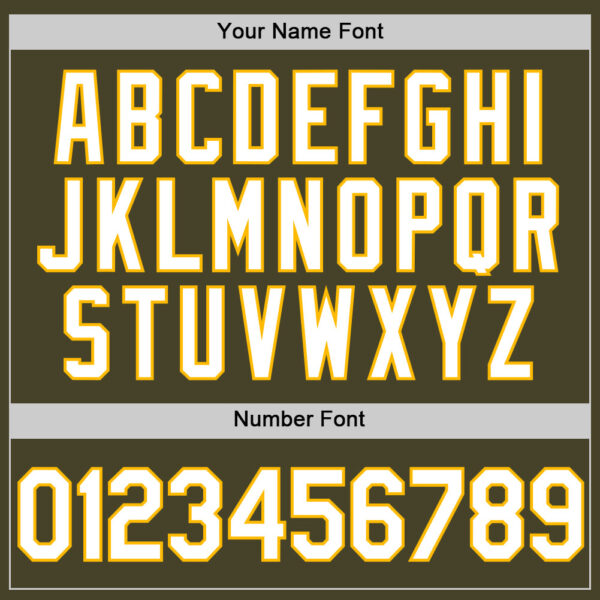 Custom Olive White-Gold Authentic Throwback Salute To Service Basketball Jersey