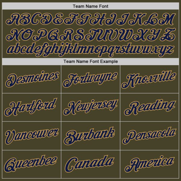 Custom Olive Navy-Old Gold Authentic Throwback Salute To Service Basketball Jersey