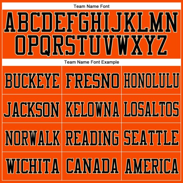 Custom Orange Black-Old Gold Mesh Authentic Football Jersey