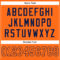 Orange0134-3 Custom Orange Orange-Navy Mesh Authentic Football Jersey