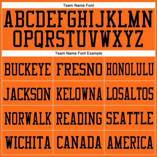 Custom Orange Orange-Black Mesh Authentic Football Jersey