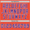 Custom Orange Purple-White Authentic Throwback Basketball Jersey