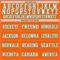 Custom Orange Aqua-White Mesh Authentic Football Jersey