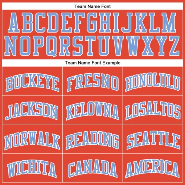 Custom Orange Light Blue-White Authentic Throwback Basketball Jersey