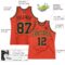 Custom Orange Black Pinstripe Black-Old Gold Authentic Basketball Jersey