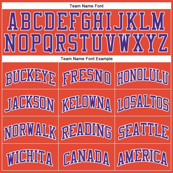 Custom Orange White Pinstripe Purple Authentic Basketball Jersey