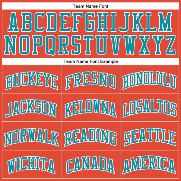 Custom Orange White Pinstripe Teal Authentic Basketball Jersey