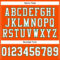 Orange0356-3 Custom Orange White-Kelly Green Mesh Authentic Football Jersey