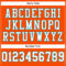 Orange0358-3 Custom Orange White-Teal Mesh Authentic Football Jersey