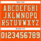 Orange0363-3 Custom Orange Cream-Olive Mesh Authentic Football Jersey
