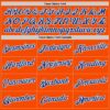 Custom Orange Royal-White Authentic Throwback Basketball Jersey