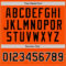 Custom Orange Black-White Authentic Throwback Basketball Jersey