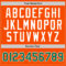 Custom Orange Kelly Green-White Authentic Throwback Basketball Jersey