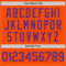 Custom Orange Purple Authentic Throwback Basketball Jersey