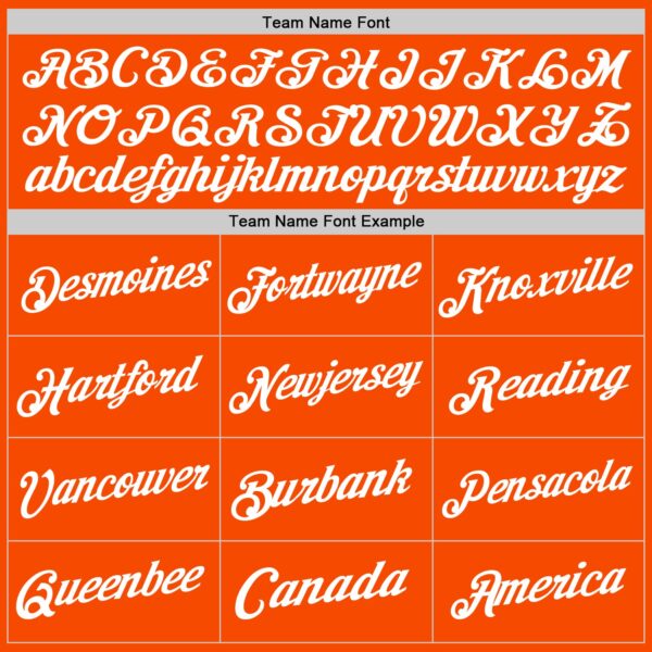 Custom Orange White Authentic Throwback Basketball Jersey