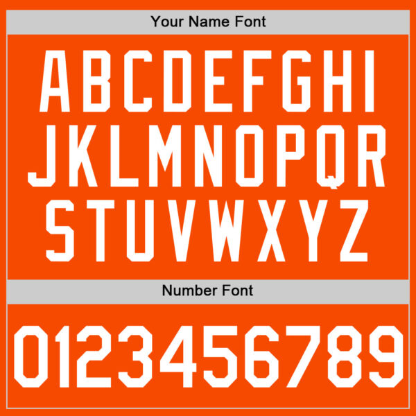 Custom Orange White Authentic Throwback Basketball Jersey