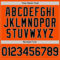 Custom Orange Black-Gray Authentic Throwback Basketball Jersey