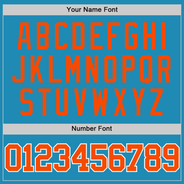 Custom Panther Blue Orange-White Authentic Basketball Jersey