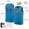 Custom Panther Blue Navy-White Authentic Basketball Jersey