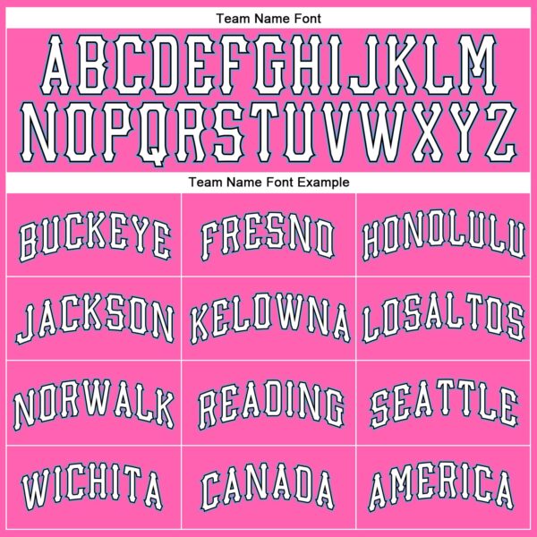 Custom Pink White-Light Blue Authentic Throwback Basketball Jersey