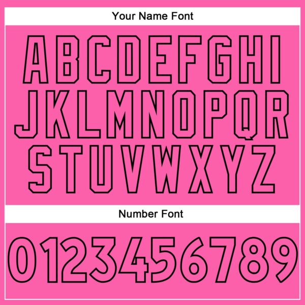 Custom Pink Pink-Black Authentic Throwback Basketball Jersey